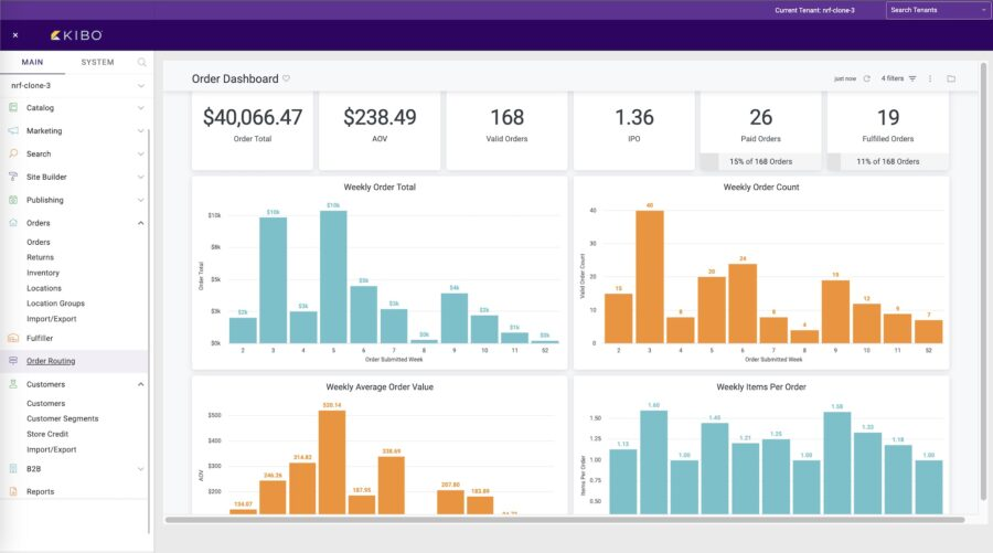 Kibo - Distributed Order Management System