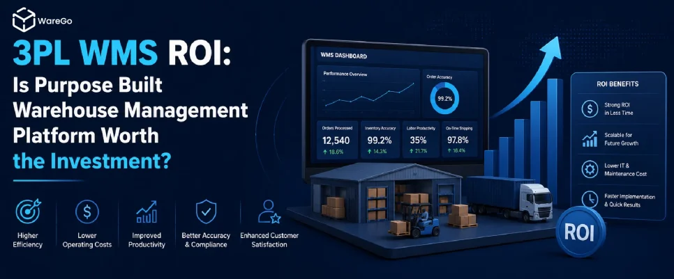 3PL WMS ROI: Is Purpose Built Warehouse Management Platform Worth the Investment?