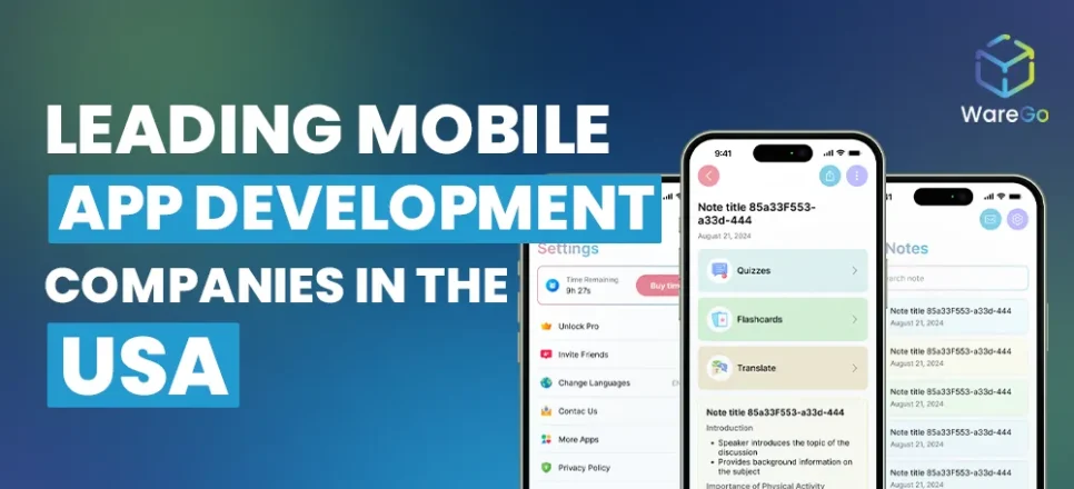 Top mobile app development companies in USA