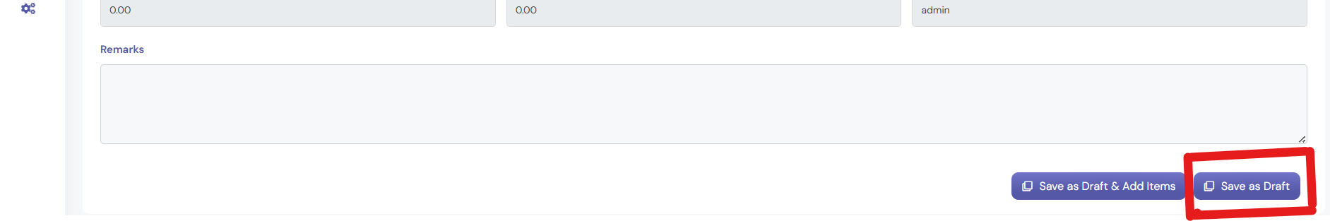 Saving the Draft