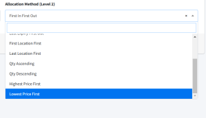 Allocation method 2